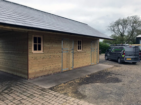 Stable block build Project image