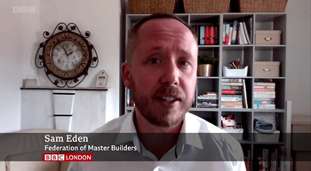 Sam Eden, BBC interview