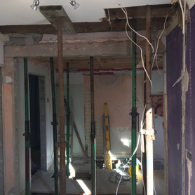 Kitchen Installation after structural remodeling  Project image