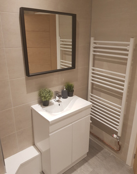 2 bed flat bathroom remodelling  Project image