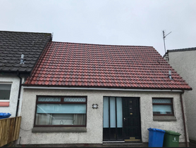 Another happy customer new roof and UPVC cladding in hallglen Project image