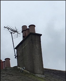 Chimney removal back and front Project image