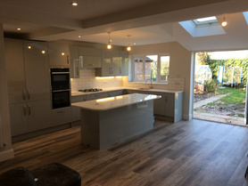 Two storey rear extension , Sale (interior photos ) Project image
