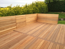 Cedar decking  Project image