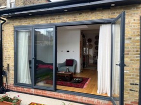 Single storey rear extension and full renovation of a ground floor flat. Project image