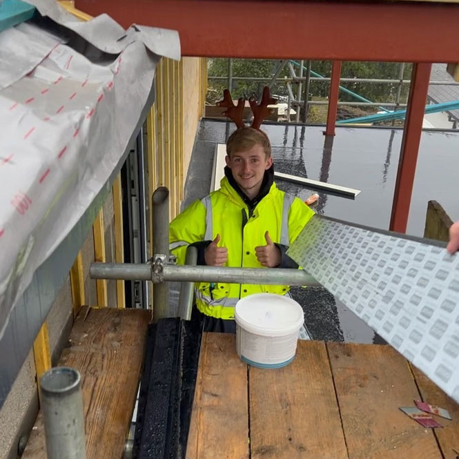 Callum Jones of MJ Construction, Apprentice of the Year