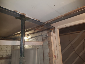 Structural Work- Basement Steel installed Project image