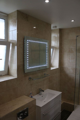 Completed Bathroom Refurbishment in West Norwood, SE27 area Project image
