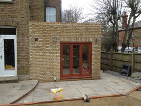 Rear single story extension to a victorian house in Epsom Surrey Project image