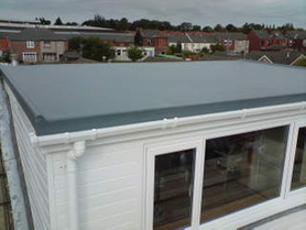 GRP Fibreglass Flat Roof Project image