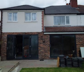 Double story extension with internal alteration Project image