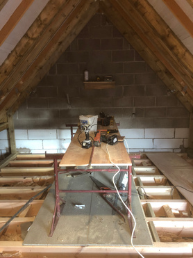 Truss loft traditional dormer conversion  Project image