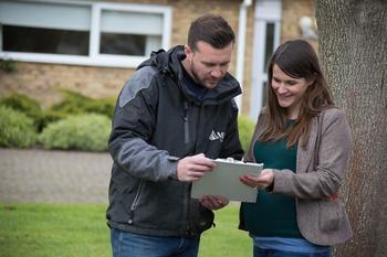 Builder and homeowner