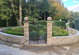 Stunning Traditional Design Stone Piers Project image