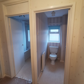 Old separate toilet/bathroom to updated, modern and convenient  Project image