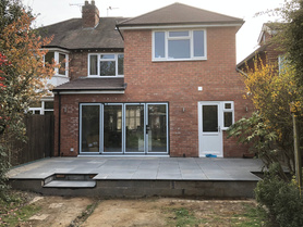 2 storey extension. Project image