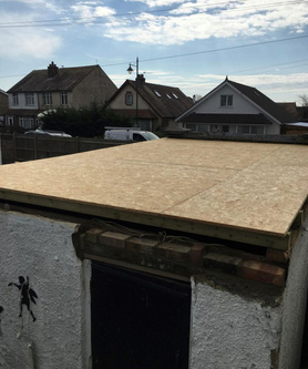 A recent flat roof completed Project image