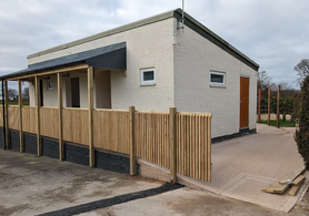 Renovation to outside of toilet block Project image