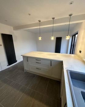 Kitchen knock through recently completed Project image