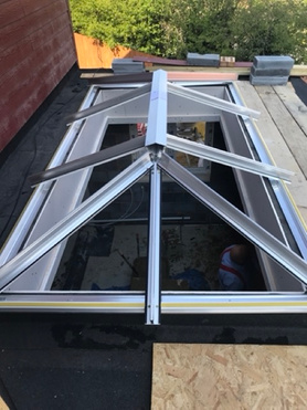 Single Storey Side Extension with roof lantern Project image