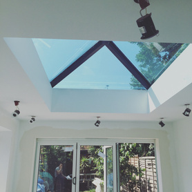 Rear Extension with Beautiful Pitched Ceiling Window Project image
