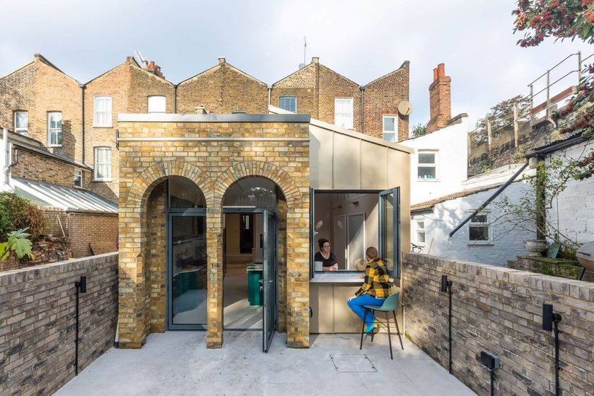 Single-storey extension revives a period townhouse