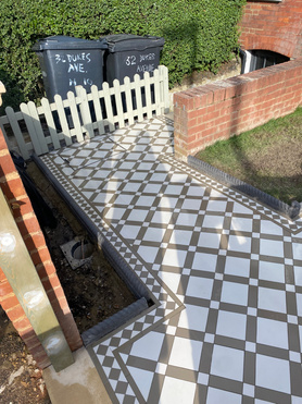 Front garden path and steps  Project image