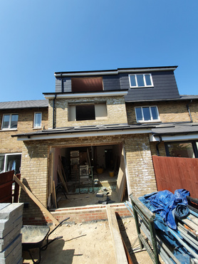 Two storey rear extension loft dormer and full house refurbishment Project image