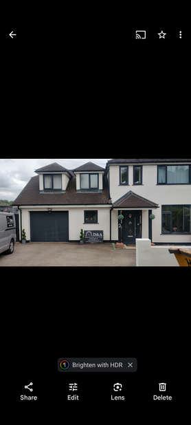 Double storey extension  Project image