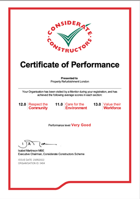 Certificate of Performance Project image