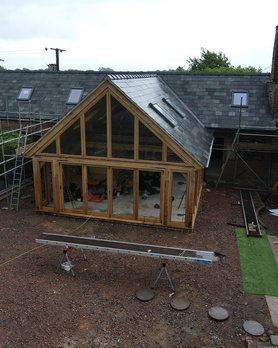 Welsh Slate Barn Conversion Project image