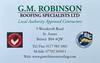 Logo of G M Robinson Roofing Specialists Ltd