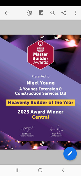 Winner of Central Region "Heavenly Builder" award  Project image