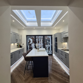 Single story extension with fitted kitchen Project image
