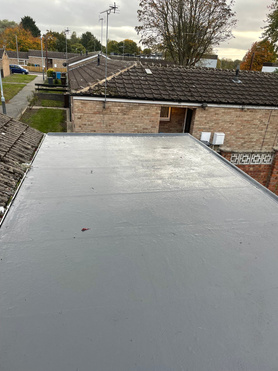 fibreglass roof(grp) and repointing of brickwork Project image