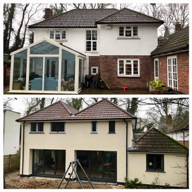 Double storey front and rear extension in Sevenoaks, Kent Project image