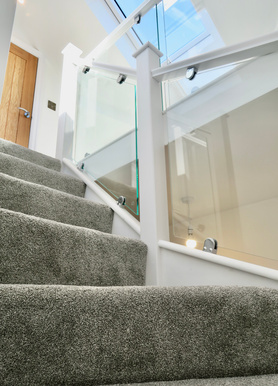 Glass Staircase Renovation Timperley Project image