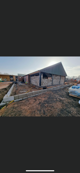 Extension on garden centre  Project image