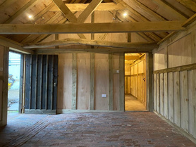 Renovation to outbuilding to create peaceful Art Studio & Storage Area Project image
