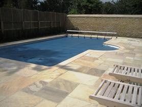 The Old Smithy Pool & Paving Project image