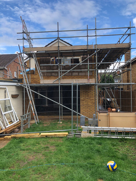 Rear Double story extension  Project image