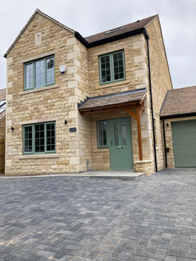 New build stone house Project image