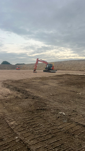 Earthworks, Land clearance and remediation, Royston, Herts Project image