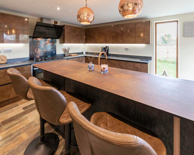 Stylish ground floor remodelling with modern kitchen. Project image