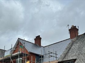 Brand new Spanish Slate roof for customer. Project image