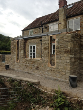 Stone Double Storey Extension Project image