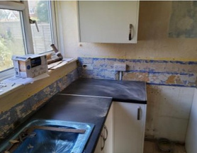 Full renovation - new kitchen, bathroom and redecoration Project image