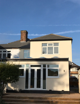 Single storey rear extension together with side dormer extension  Project image