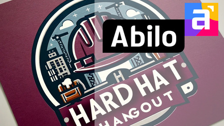 Hard Hat Hangout with Abilo logo v2