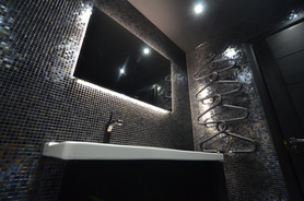 Modern Black Bathroom in Kensington Project image